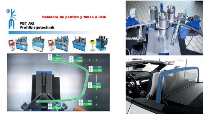 Roladora de tubos Arkus 12 - Profil Biegge Technick - AG