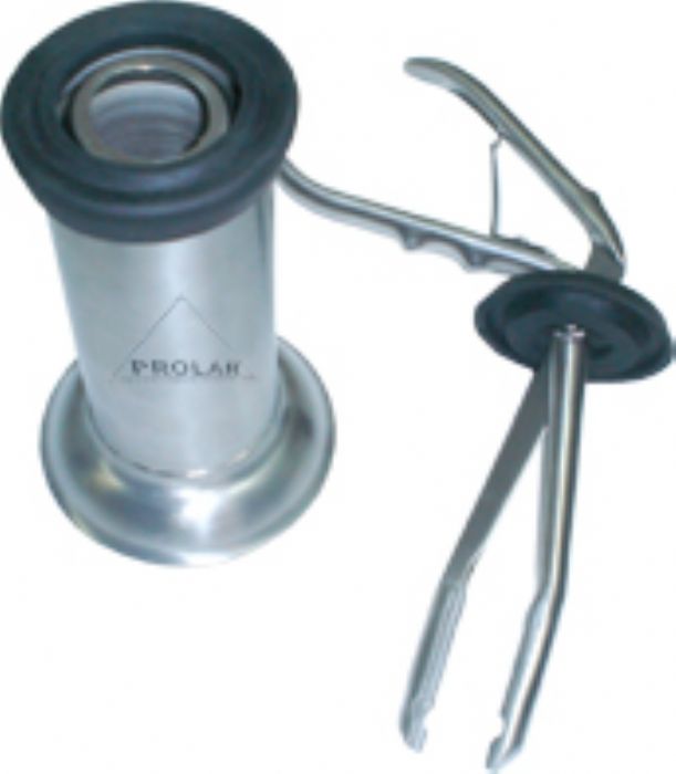 PINZA DE TRASLADO CON RECIPIENTE - PROLAR