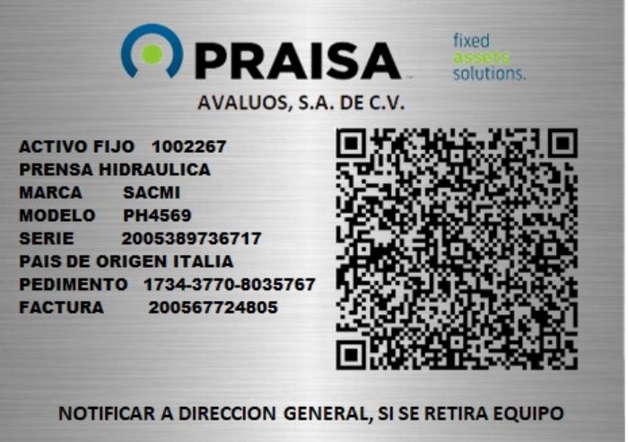 INVENTARIOS O LEVANTAMIENTO DE ACTIVOS - 