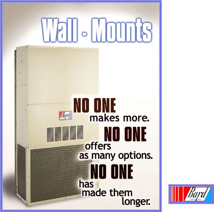 Unidades de Aire Acondicionado Marca Bard Tipo Vertical (Wallmount) - Bard