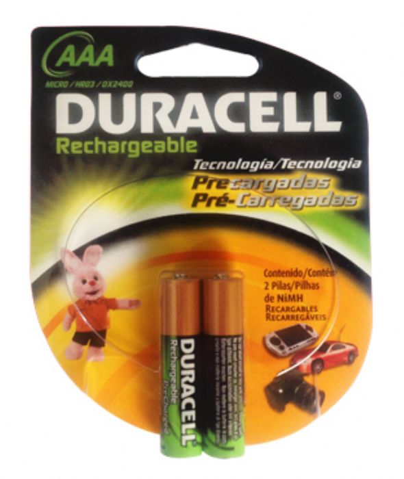 Pilas recargables AA y AAA - 