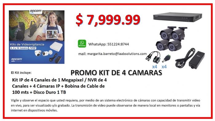 Camaras de Video Vigilancia - Varias Marcas