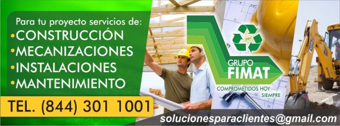 PPE - Construcción, Mantenimiento, Instalaciones y Mecanizaciones - Grupo FIMAT