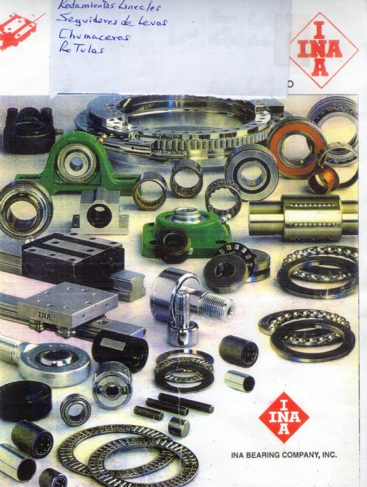 LOTE DE RODAMIENTOS Y ACCESORIOS - INA