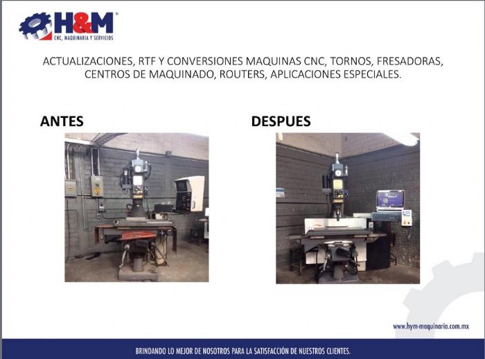 RETROFITS Y ACTUALIZACIONES EQUIPOS CNC - CENTROID, ACURITE