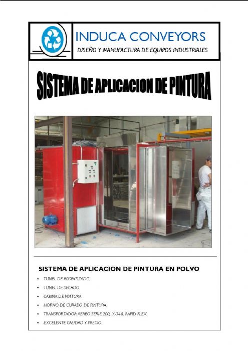 CABINAS DE PINTURA - INDUCA CONVEYORS