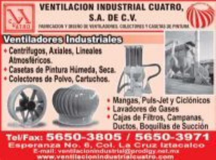 SISTEMAS DE COLECCION DE PAPEL - VENTILACION INDUSTRIAL CUATRO
