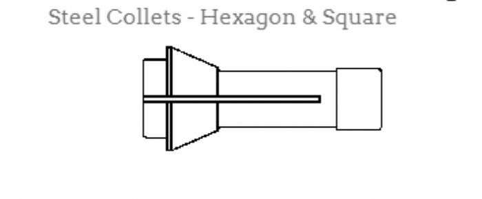 COLLET TSUGAMI  HEXAGONAL & CUADRADO - Southwick & Meister Inc