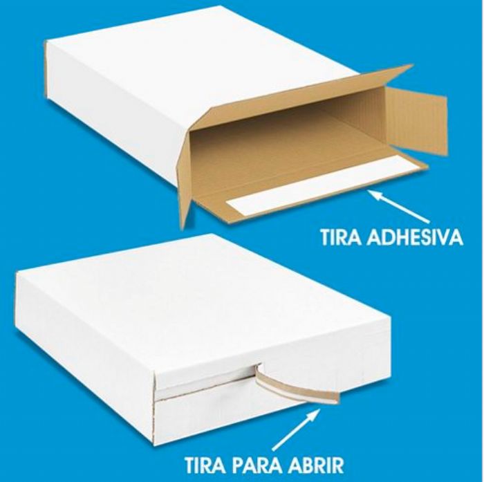 CAJAS DE ABERTURA LATERAL Y SELLADO FÁCIL - ULINE