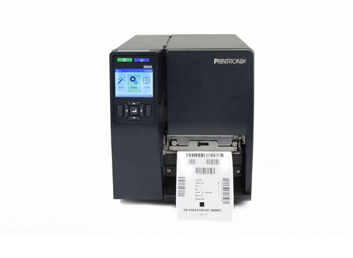 PRINTRONIX AUTO ID T6000e: IMPRESORA TERMICA INDUSTRIAL DE USO RUDO CON RADIOFRECUENCIA DE 6" DE ANCHO Y 300 DPI - PRINTRONIX AUTO ID