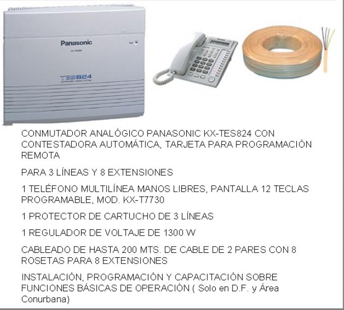Conmutadores Panasonic - Panasonic Denwa Unify Siemens