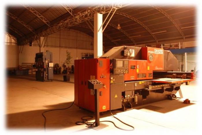 Maquila punzonado corte doblez troquelado de lamina y pintura electrostatica - 