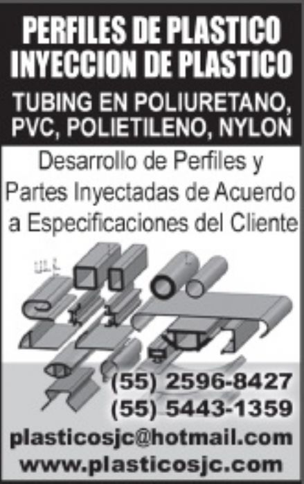 EXTRUSION DE MANGUERA - PRODUCTOS PLASTICOS Y METALICOS JC