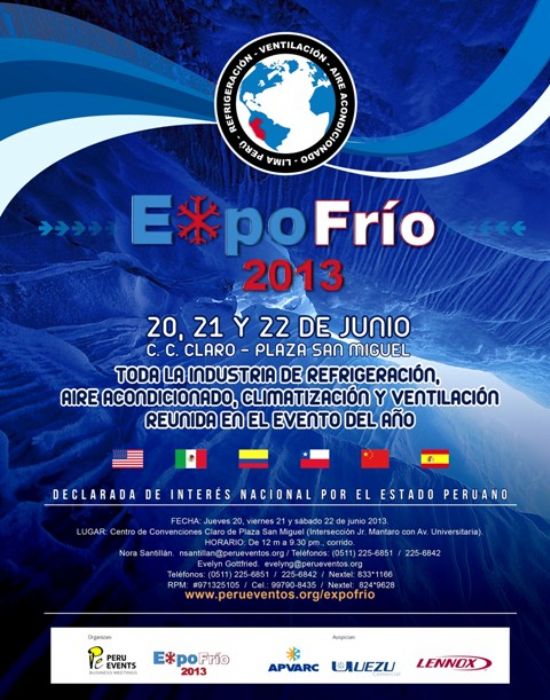 FERIA INTERNACIONAL EXPOFRIO PERU 2013 - EXPOFRIO PERU 2013
