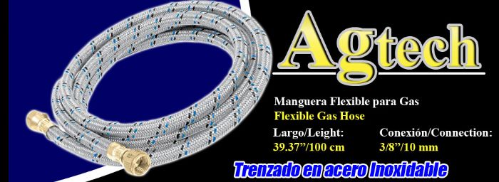 Manguera flexible para gas - Agtech