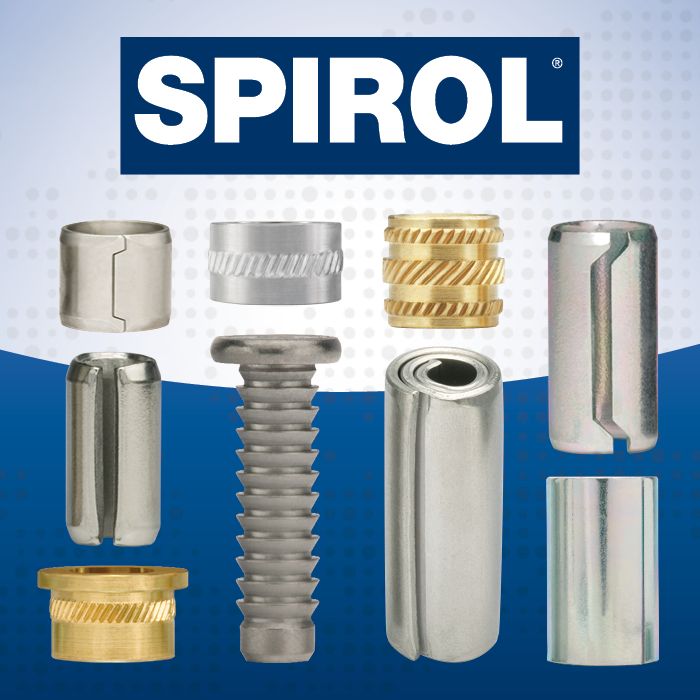 Componentes metálicos para plásticos - SPIROL