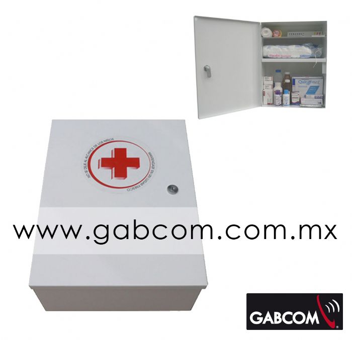 Botiquín de primeros auxilios chico - GABCOM