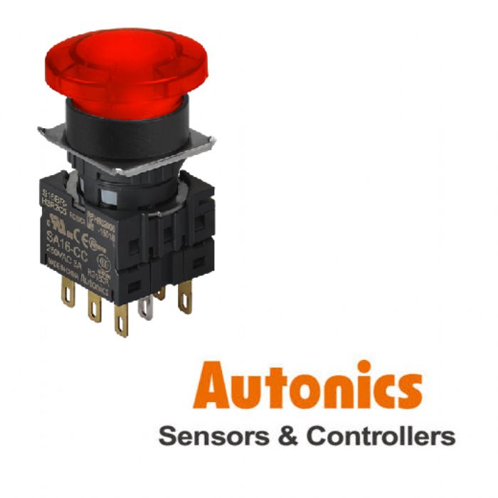 INTERRUPTOR CON BOTON PULSADOR - AUTONICS MANUFACTURA