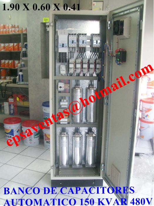 GABINETE DE CAPACITORES - 