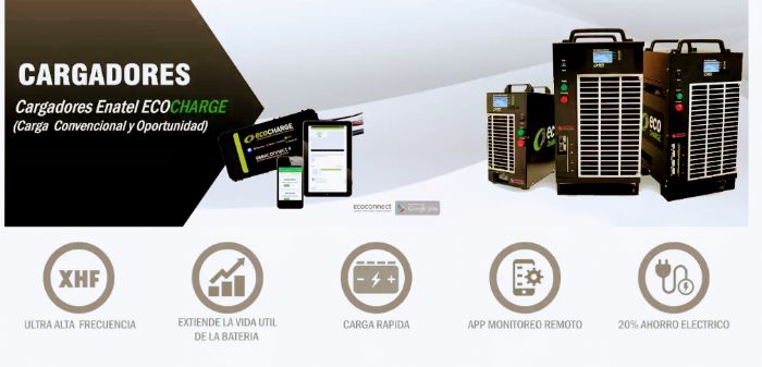 Cargadores para baterías industriales - ECO CHARGE