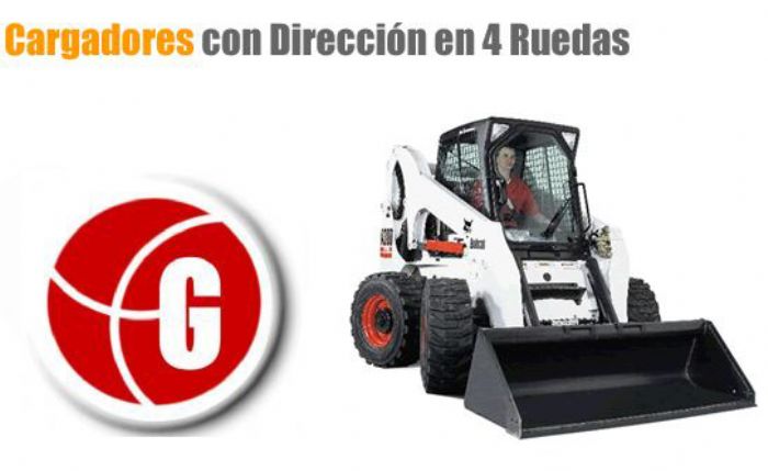 Cargadores con dirección de 4 ruedas - 