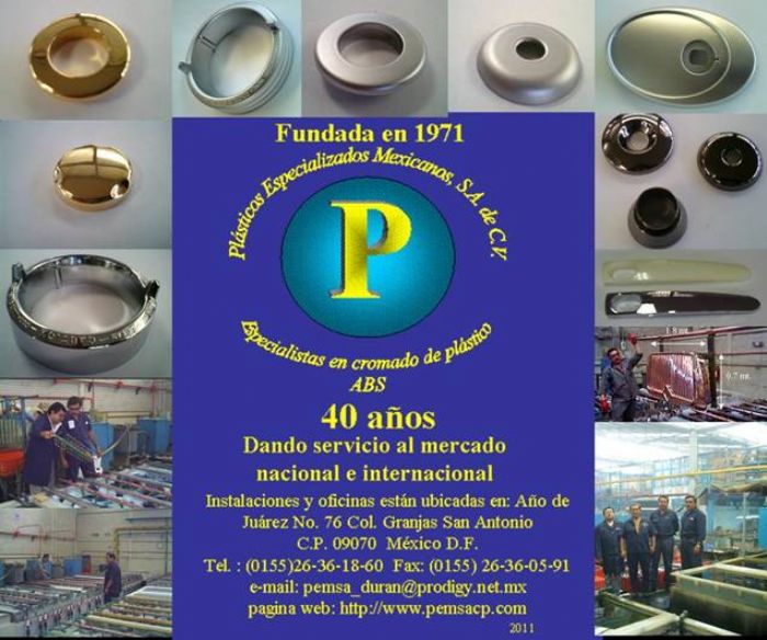 Cromado de plástico - 
