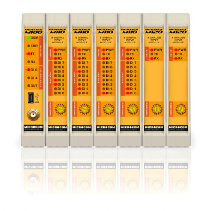 TELECONTROL Y DATALOGGER GSM/GPRS MODULAR - BIDATEK_ microcom