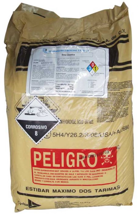  SOSA CAUSTICA - GALVANOQUIMICA MEXICANA