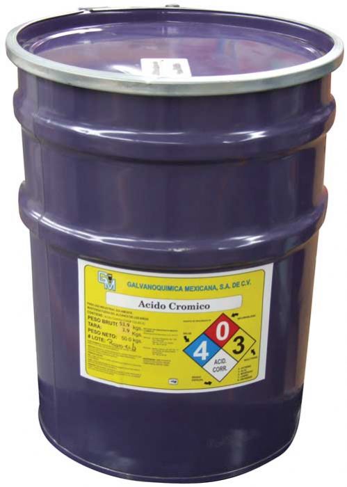 ACIDO CROMICO - GALVANOQUIMICA MEXICANA