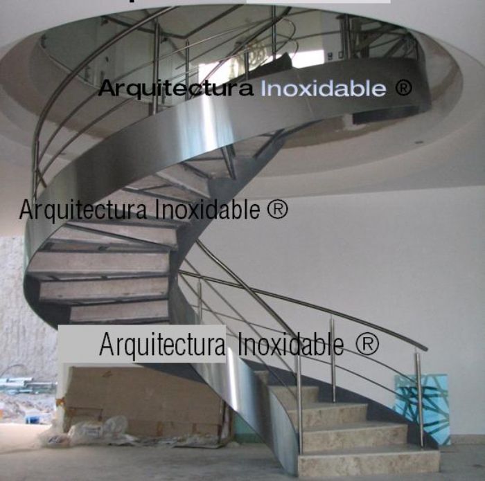 Escaleras Acero Inoxidable - Arquitectura Inoxidable