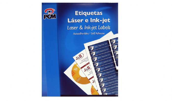 Etiquetas láser e inkjet - PCM