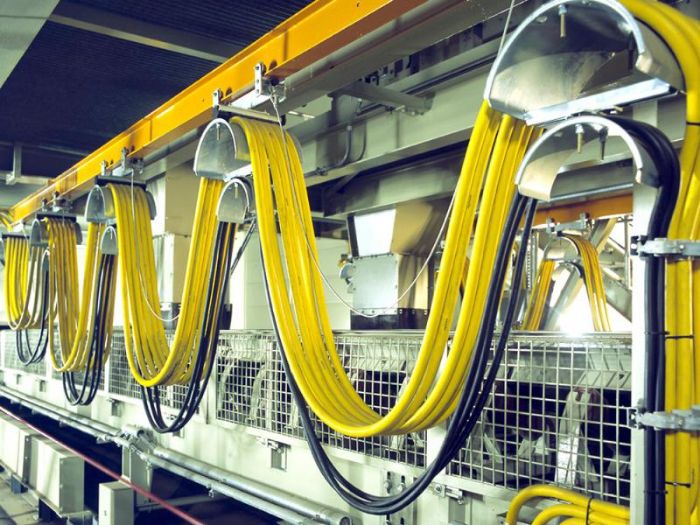 Alimentación Electrica para Gruas Viajeras - Varias