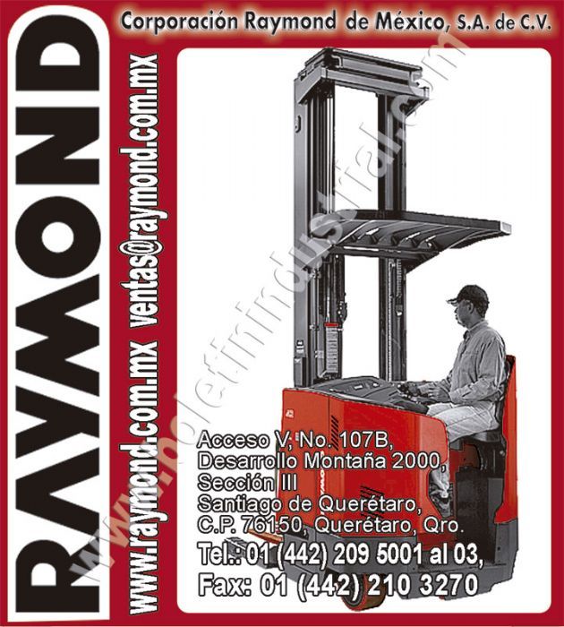 MONTACARGAS CONTRABALANCEADO - RAYMOND