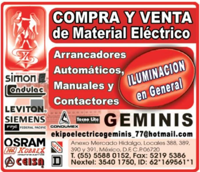 Apagadores - GEMINIS