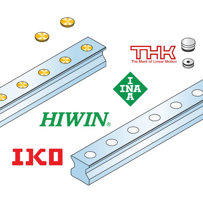 GUIAS LINEALES - THK   -   HIWIN   -   INA   -   IKO