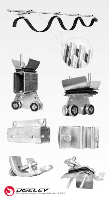 ALIMENTACION ELECTRICA TIPO FESTON CON CABLE PLANO - H-DISELEV