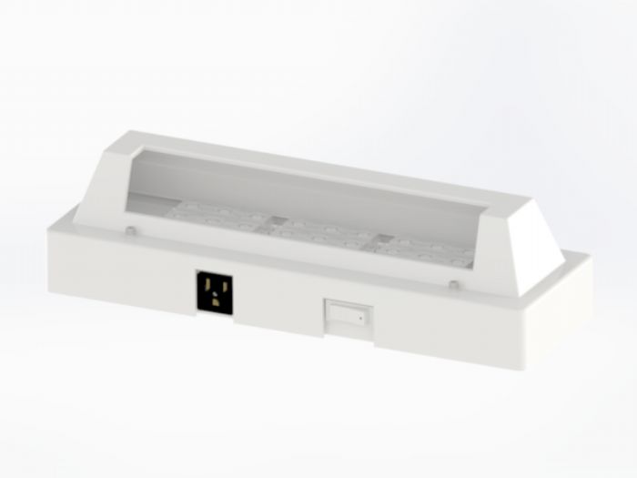 Luminaria fluorescente para cabecera y espejo. - PLN ILUMINACION