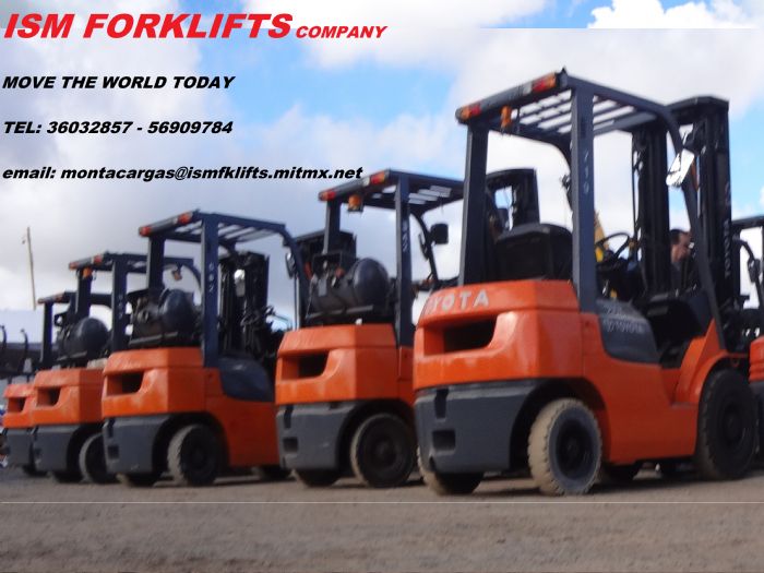  MONTACARGAS EN MEXICO TEL.36032857 - TOYOTA