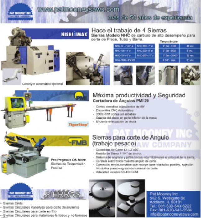 Cortadoras CNC - PAT MOONEY