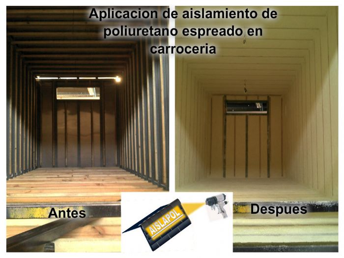 aislamientos termicos con poliuretano espreado  - 