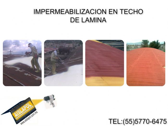 impermeabilizaciones con poliuretano espreado - 