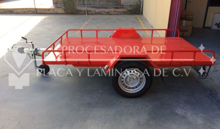 Remolques de patio para la industria - Procesadora de Placa y Lámina