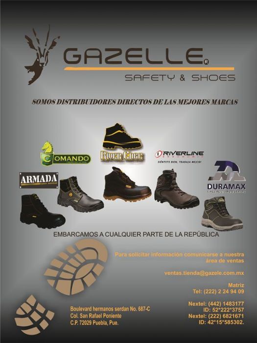 CALZADO DE SEGURIDAD - RIVERLINE, ARMADA, COMANDO, DURAMAX Y RIVER EDGE 