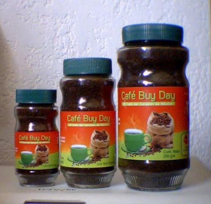 Cafe soluble aglomerado descafeinado en frasco - Cafe Organico Buy Day Sa de CV