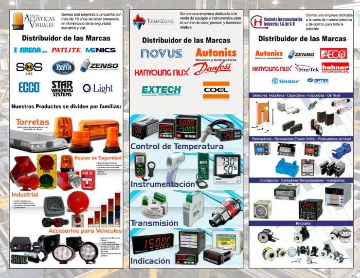 ALARMAS E INSTRUMENTACION  - Diversas marcas
