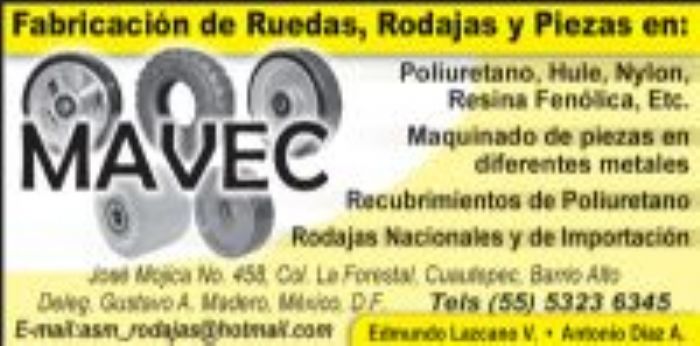 Bandas con Recubierta de Poliuretano - MAVEC