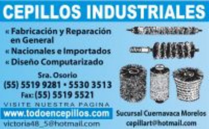 Cepillo Manual - CEPILLOS INDUSTRIALES