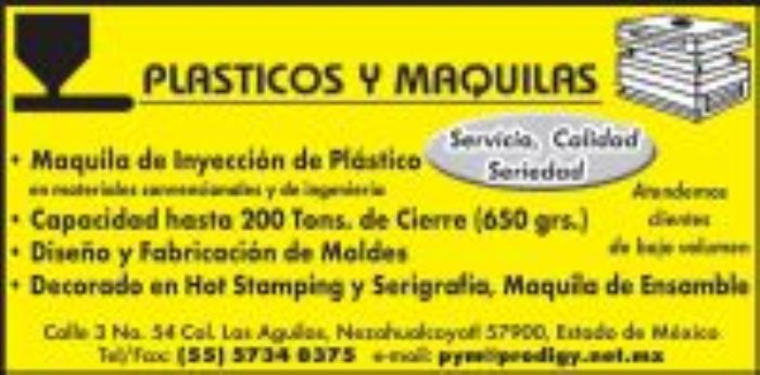 DECORACIONES POR SERIGRAFIA - PLASTICOS Y MAQUILAS