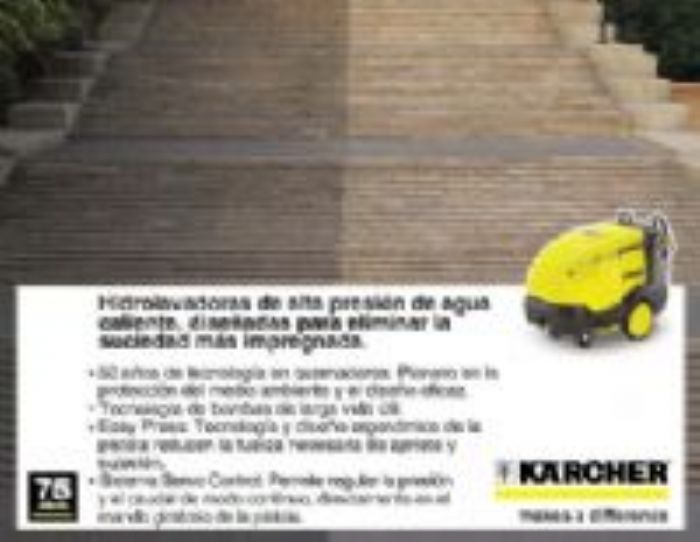 HIDROLAVADORAS DE AGUA CALIENTE - KARCHER