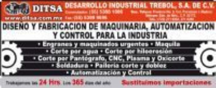 Centro de Maquinado de control numerico - DITSA